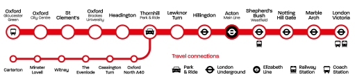 Image of a route map